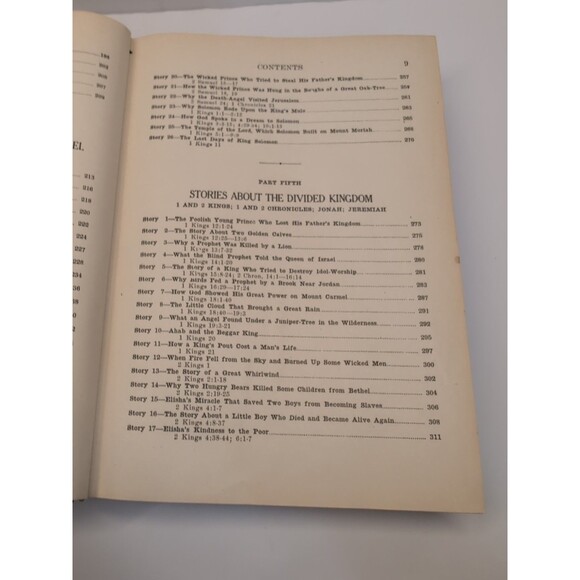 Vintage 1927 Egermeier’s Bible Story Book Illustrated Leatherette Hardcover Rare - Picture 11 of 16